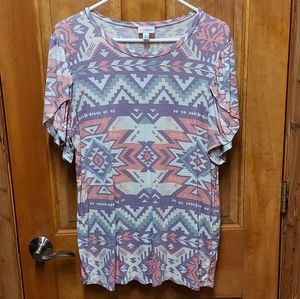 Lularoe Print Top